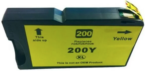 LEXMARK [5 Star] Compatible 200XL / 220XL Pigment Yellow Ink Cartridge Twin Pack