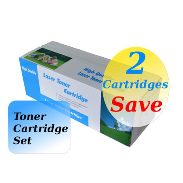 High Capacity Black Toner Cartridge (Pack of 2)