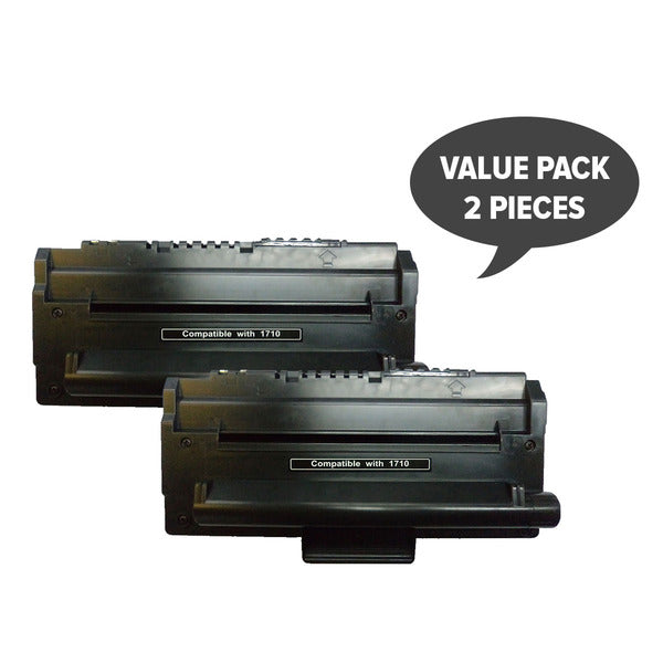 Premium Generic Laser Toner Set for Samsung, Xerox, Lexmark, and Dell - 2 Cartridges