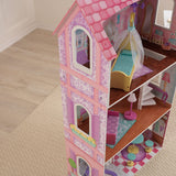 Elegant 3-Story Dollhouse with Furniture for Kids - 110 x 65 x 33 cm (Model 2)