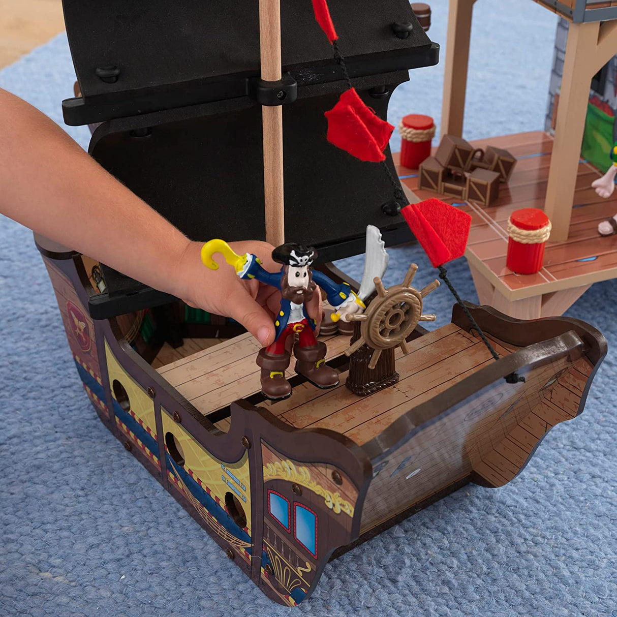 Treasure Island Adventure Play Set for Kids