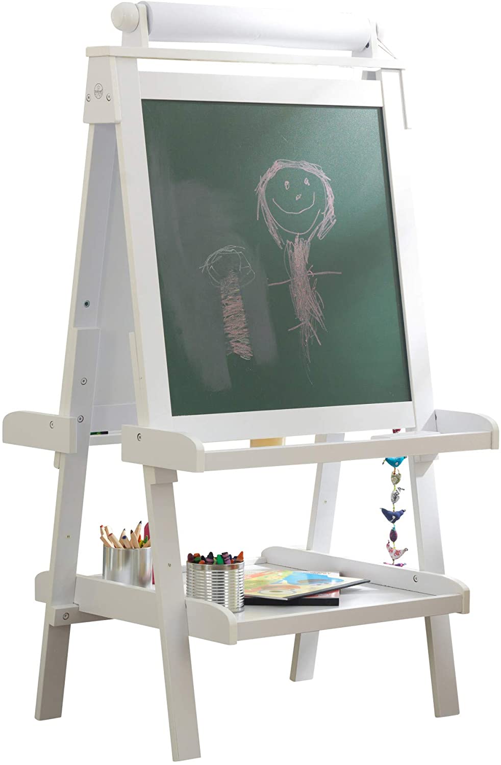 Creative Kids' Double-Sided Wooden Easel Set