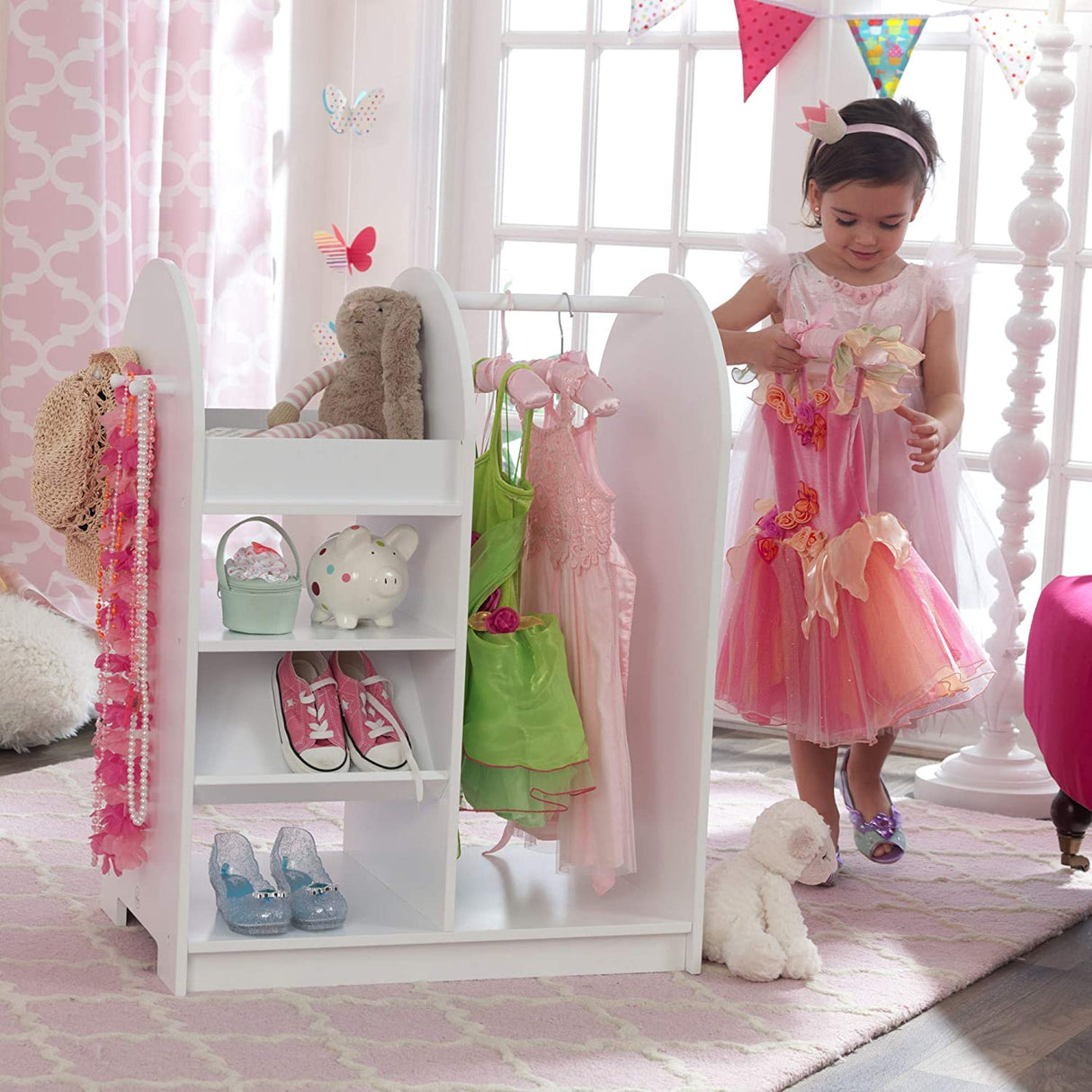 Kids' Fashion Pretend Play Dress-Up Station