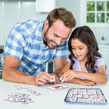 Magnetic Wooden Alphabet and Number Learning Set for Kids - Educational Fridge Magnets with Flash Cards for Preschoolers (Ages 3-5)