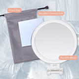 20X Ultra-Magnifying Dual-Sided Hand Mirror for Precision Makeup and Skincare Applications (15 cm)