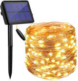 200 LED Solar-Powered Waterproof Fairy Lights with 8 Modes for Outdoor Home and Garden Decoration