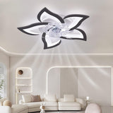 Modern Low Profile Ceiling Light Fan with Remote & App Control - 69cm, 6 Speed, 3 Color Options