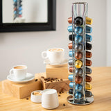 Coffee Pods Holder Storage Compatible with 40 Nespresso Pods