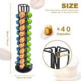 Coffee Pods Holder Storage Compatible with 40 Nespresso Pods