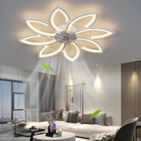 Sleek 90cm Low Profile Ceiling Fan Light with Remote Control, 6 Speeds & 3 Color Options