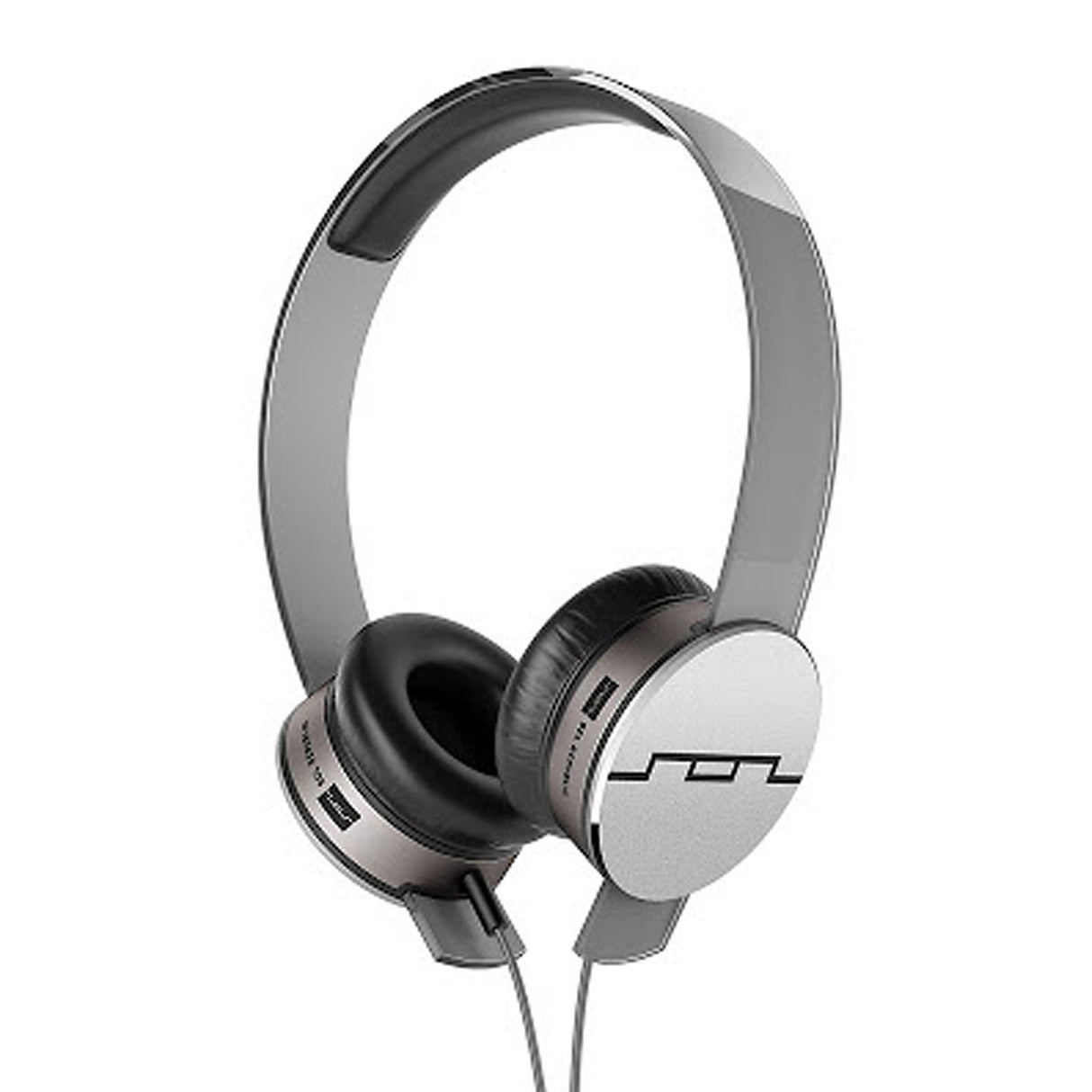 SOL Republic Tracks HD V10 Silver Grey Wired On-Ear Headphones