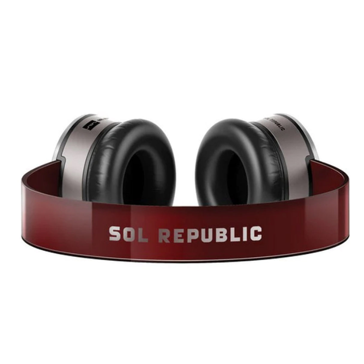 SOL Republic Tracks HD V10 Wired On-Ear Headphones with Red FlexTech Headband