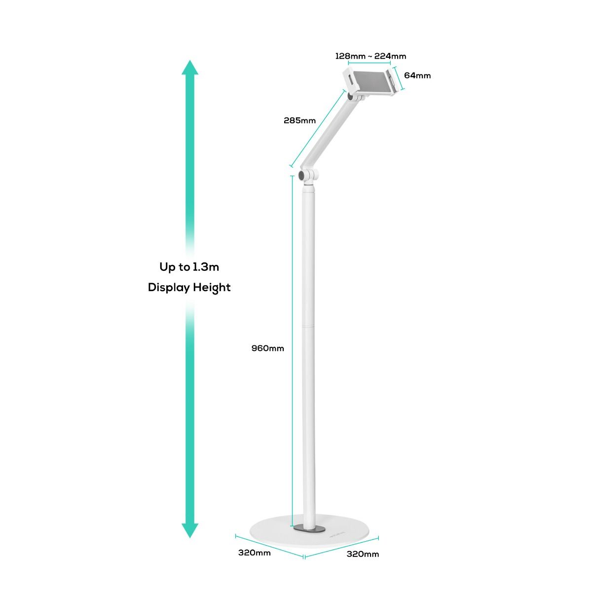 activiva Universal iPad & Tablet Floor Stand