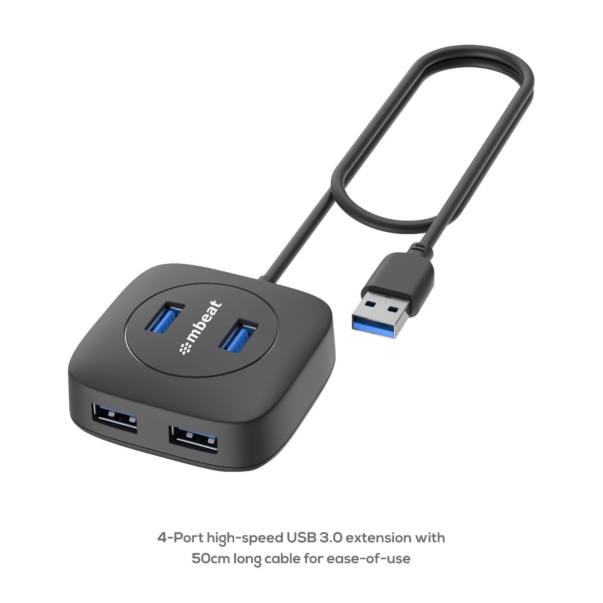 mbeat 4-Port USB 3.0 Hub