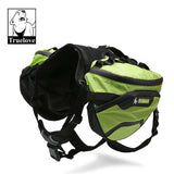 Neon Yellow Dog Backpack Harness