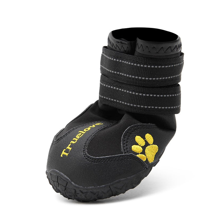 Weatherproof Black Dog Booties Size 1