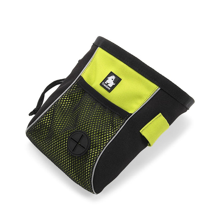 True Love Hands-Free Dog Walking Bag Neon Yellow S