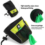 True Love Hands-Free Dog Walking Bag Neon Yellow S