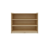 Jooyes Kids 3 Shelf Wooden Bookcase Organiser Storage - H76cm