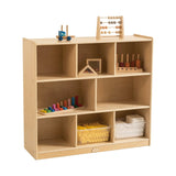 Jooyes 8 Cubby Cabinet Kids Bookshelf Organiser Storage - H91cm