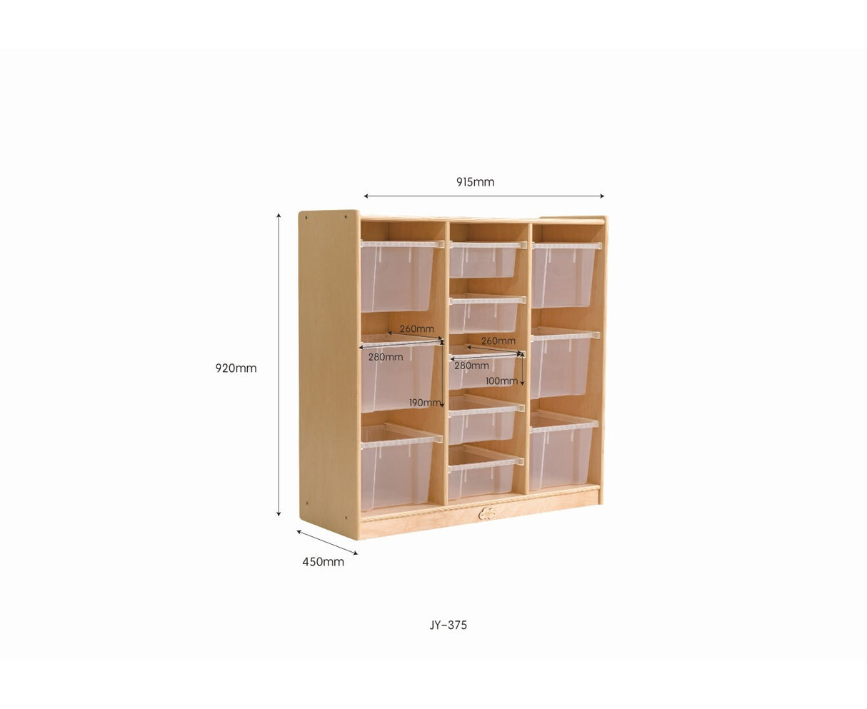 Jooyes 11 Tray Storage Cabinet