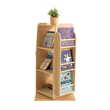 Jooyes Kids Wooden Revolving Bookcase - H92cm