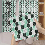 Imitation 3D Epoxy Tile Tic Tac Stickers Green