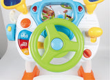 Interactive Baby Driving Simulation Toy with Music and Lights for Sensory Play