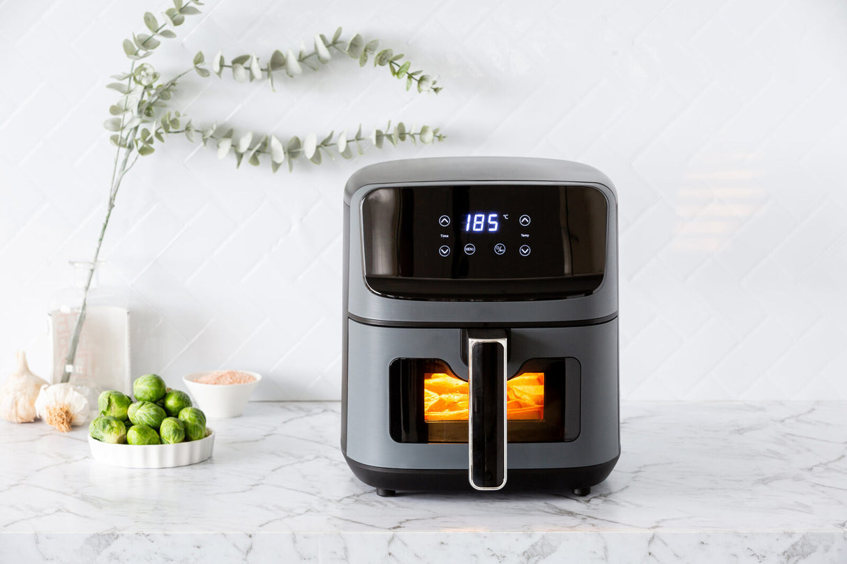 5L Touchscreen Air Fryer with Transparent Cooking Window