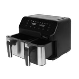 10L Digital Dual Zone Air Fryer w/ Dual Temperature Control