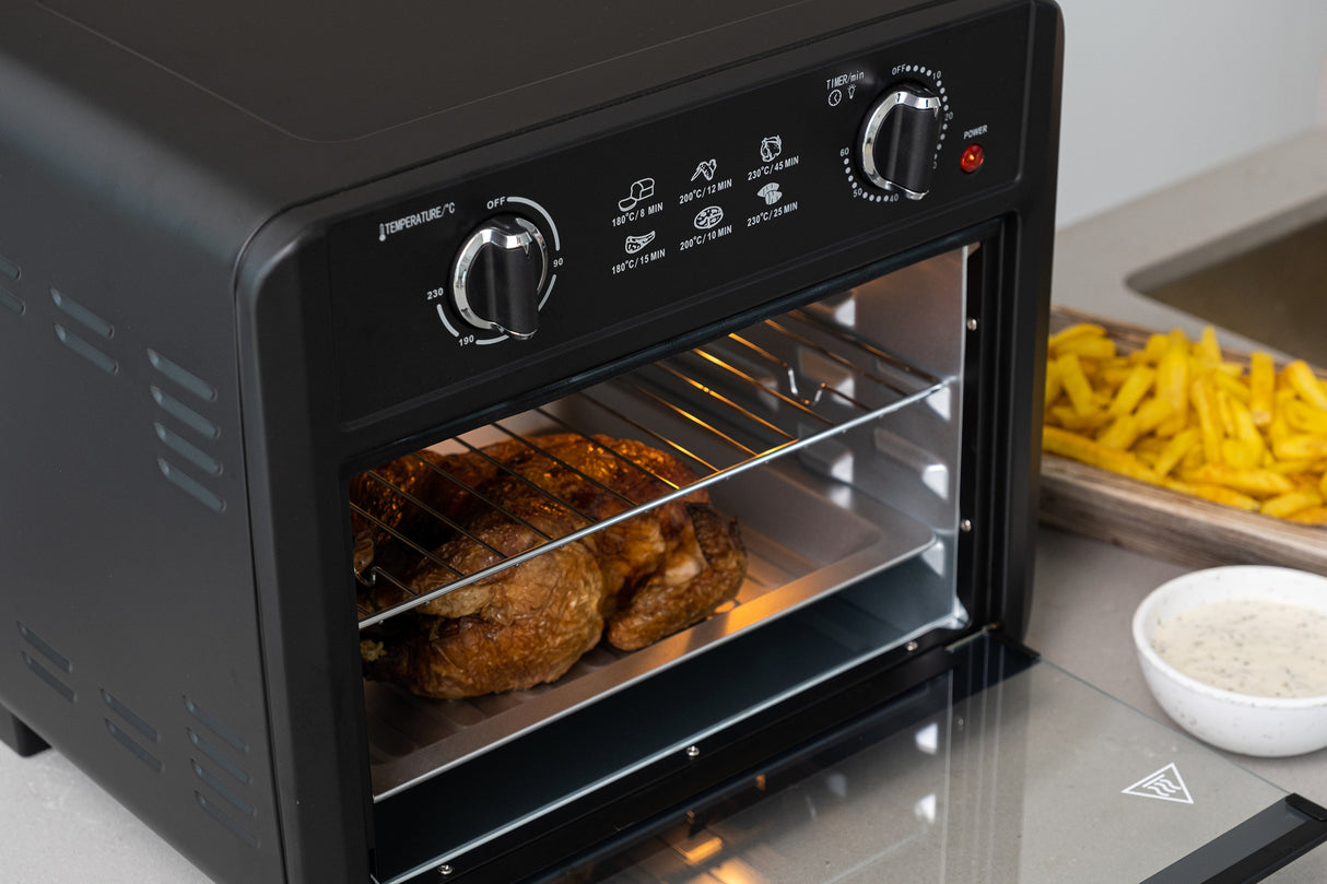 23L Family-Sized Air Fryer Oven with 3 Essential Cooking Accessories