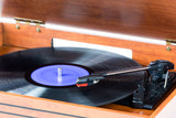 Vinyl, Turntable, Wireless Streaming + CD Player in 1 Retro Music Centre