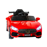 Sleek Red Mercedes-Style Electric Ride-On Car with Parental Remote Control