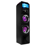 LED Stage Lights Portable Wireless Streaming Speaker with 80W RMS