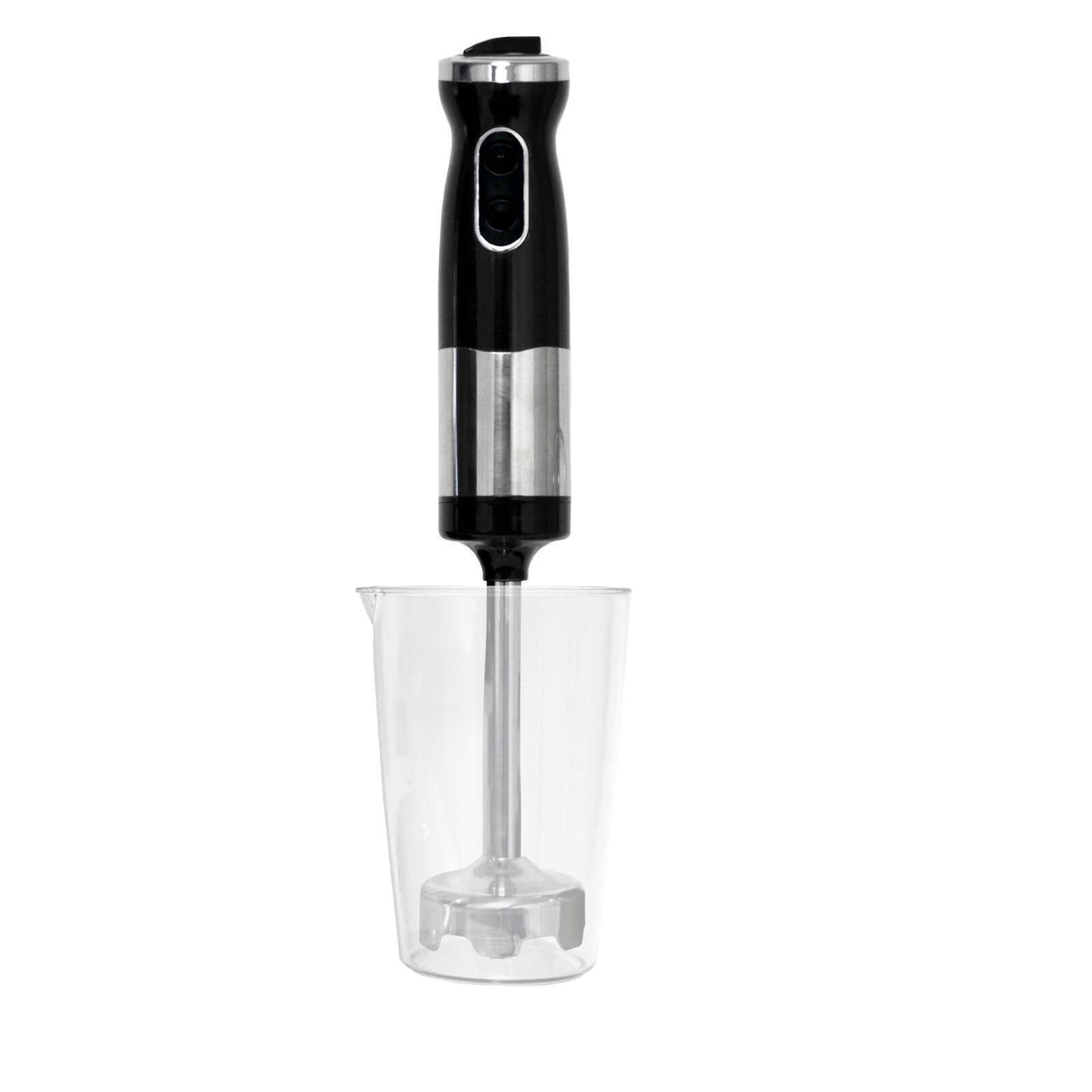 Compact Electric Hand Blender & Mixer Set (Black) - 700ml Capacity