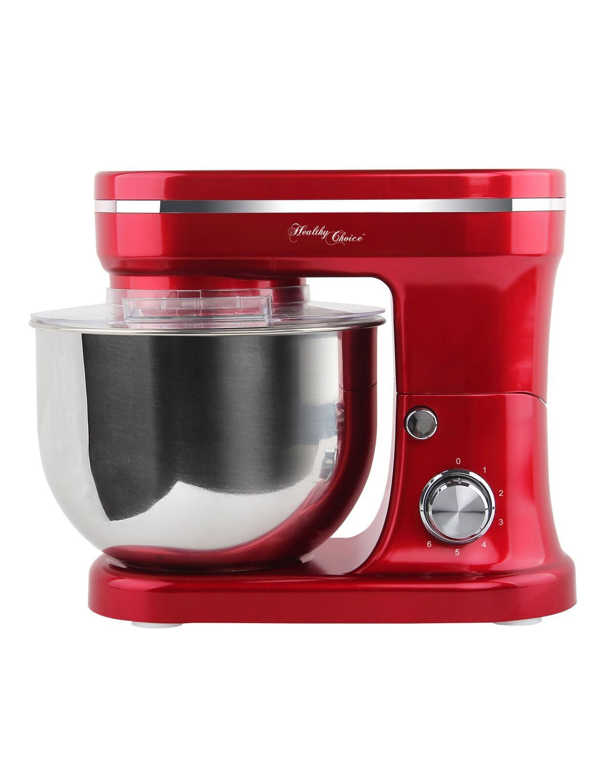 1200W Mix Master 5L Kitchen Stand (Red) w/ Bowl/ Whisk/ Beater