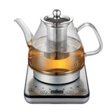 1.2L Digital Glass Kettle w/ Electric Tea Pot & Infuser 800W