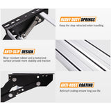 Aluminium Double Caravan Step Pull Out Folding Steps For Road RV Camper Trailer - Top-Down View