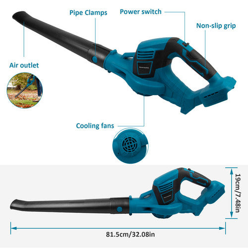 Cordless Leaf Blower Dust Tools Garden Lightweight for Makita 18V  Battery AU