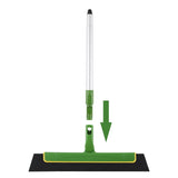 Green Floor Squeegee WiperBroom Floor Tile Cleaning Household Extendable Handle