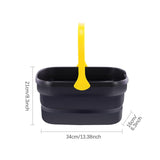 10L Washing/Storage Bucket Folding Portable Mop/Food/Drink Home/Outdoor Camping