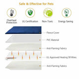 Electric Pet Heat Pad: Waterproof Heating Mat for Cat Dog Bed | Chew Resistant XL