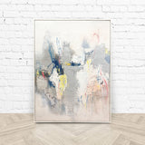 Framed Abstract Dance Oil Painting on Canvas - 900mm x 1200mm