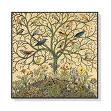 Tree of Life Canvas Art with Black Frame - 100cm x 100cm