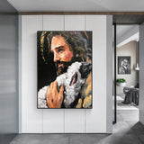 Back In His Arms - Framed Canvas Wall Art (90cm x 135cm)