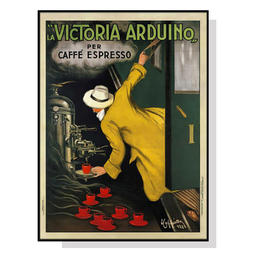 Victoria Arduino Canvas Wall Art - 90cm x 135cm with Black Floating Frame