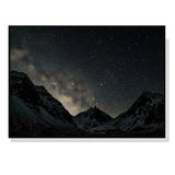 Night Court Canvas Art – 90cm x 135cm with Black Floating Frame