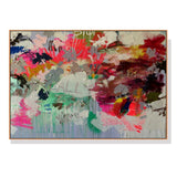 Canvas Wall Art 100cm x 150cm Abstract Design with Wood Frame