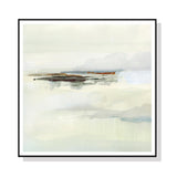 Atmospheric Edge Black Framed Canvas Art - 90cm x 90cm