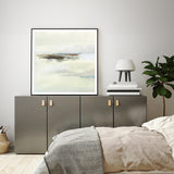 Atmospheric Edge Black Framed Canvas Art - 90cm x 90cm